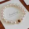 Merad tiger's eye stone Shijia pearl bracelet
