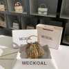 MECKOAL women's bag niche original high-end color diamond bucket bag
