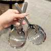 Mini 2pcs Thickened stainless steel soup spoon