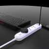 Usb English standard conversion power strip