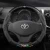 Toyota YARiS L steering wheel cover 13-22 genuine leather cover