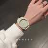 Minimalist Silicone Strap Women Casual Wristwatch