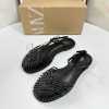 ZR summer new niche hand-woven hollow Roman shoes
