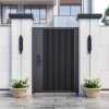 Aluminum alloy courtyard door, villa garden entrance door, outdoor fence yard door