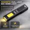 Mini flashlight small portable strong light super bright student dormitory outdoor charging auto rep