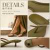new niche design sense high-heeled flip-flops