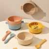 Hi Peggy baby infant-specific food-grade suction cup bowl