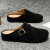 Men’s Casual Suede Clog Shoes