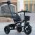 black stroller