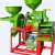 De-stoner + rice mill + crusher with 2 phase copper motor