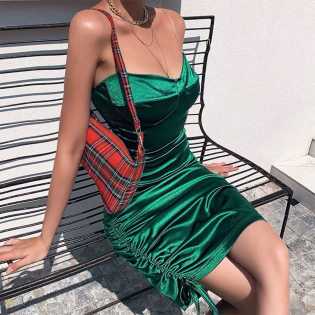 women's-2023-party-dress-with-transparent-shoulder-strap