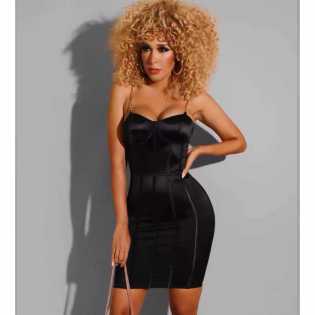 sexy-metallic-strap-party-gown