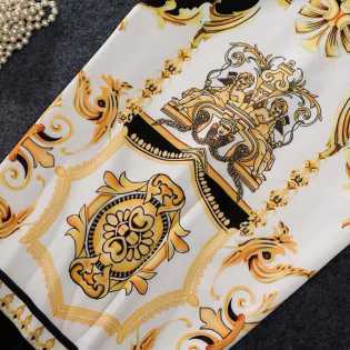 vintage spring-and-summer-female-slit-skirt