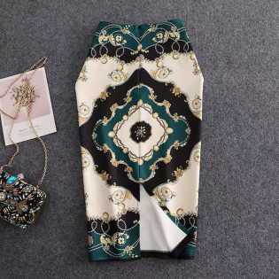 classic spring-and-summer-female-slit-skirt