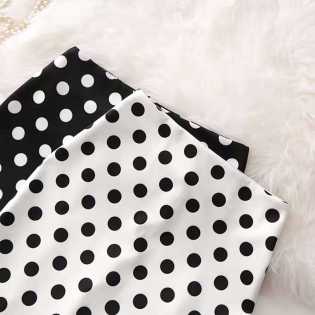 spring-and-summer spot design-female-slit-skirt