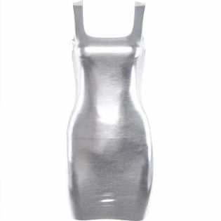 silver-halter-dress-dress-for-women