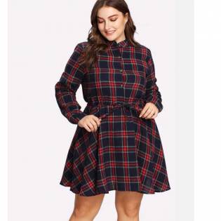 plus-size-angels-autumn-plaid-check-dress