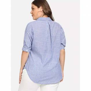 plus-size-angels-casual-stripe-shirt