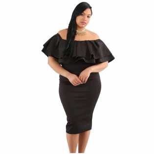 plus-size-angels-sexy-off shoulder-party-outfit