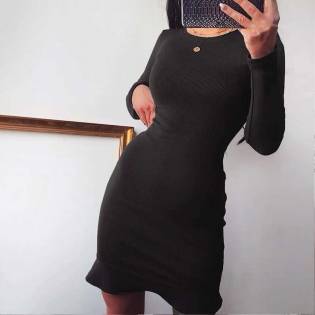 french-retro-women's-long-sleeve-dress