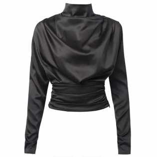 ladies-autumn-ruffled-waist-blouse
