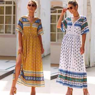 ladies-BOHO-maxi-gown