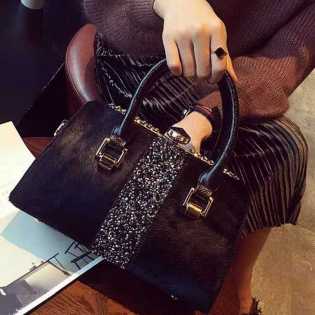 women's diamond encrusted handbag