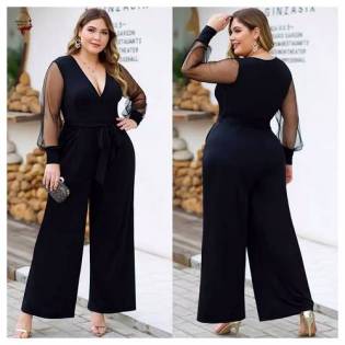 plus size angels jumpsuit