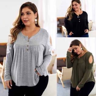 plus size angels autumn shirt