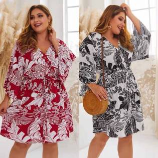 plus size angels loose dress