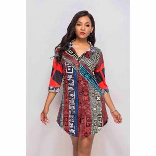 new ladies shirt dress