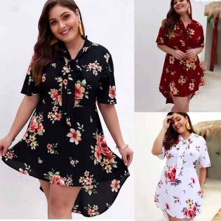 plus size angels casual dress