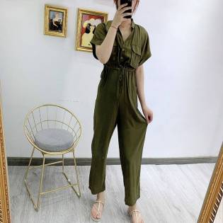 instahot fashion short-sleeve-jumpsuit for women