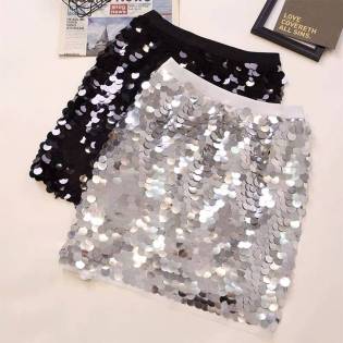 women's sequin skirt