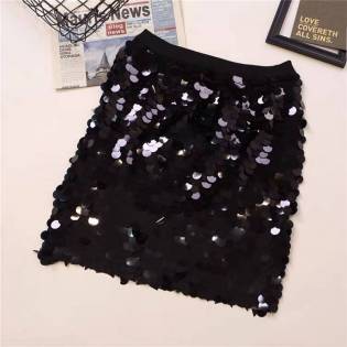 women's sequin skirt