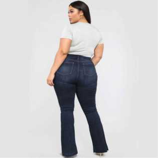 elastic-plus-size-women's-denim-jeans