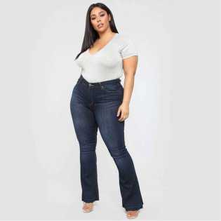 elastic-plus-size-women's-denim-jeans