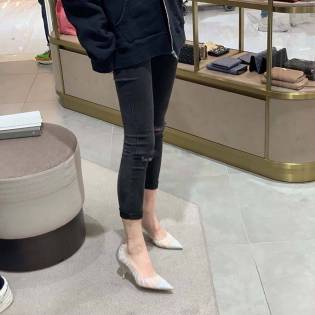 lace gauze fairy heels 7cm