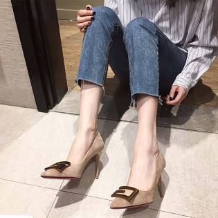 french pointed heels