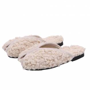 puffed slippers