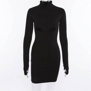 autumn-high-neck-zipper-long-sleeve