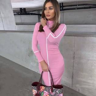 New-super-hot-sexy-long-sleeve-dress-for-women