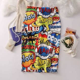 women's 3d designer skirt