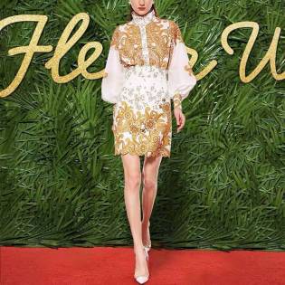 ladies casual elegant gala outfit