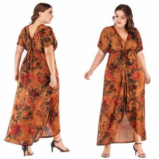 simple-plus-size-angels-sexy-beach-holiday-gown