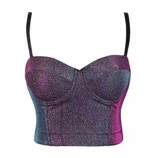 crop navel bodice hater vest