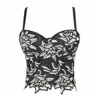 lace camisole corset