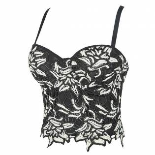lace camisole corset