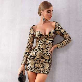 vogue-sequin-sexy-dinner-outfit