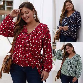 plus-size-angels-sexy-flounce-edge-blouse